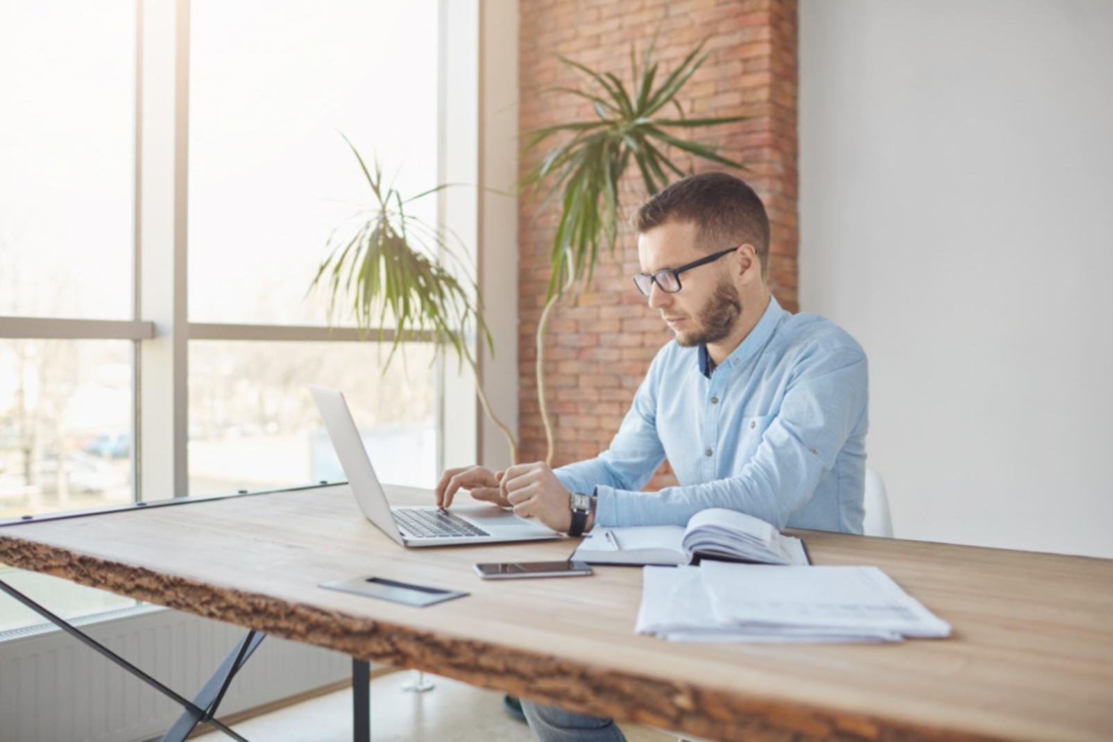 Close-up of budget trend graphs showing monthly expense patterns